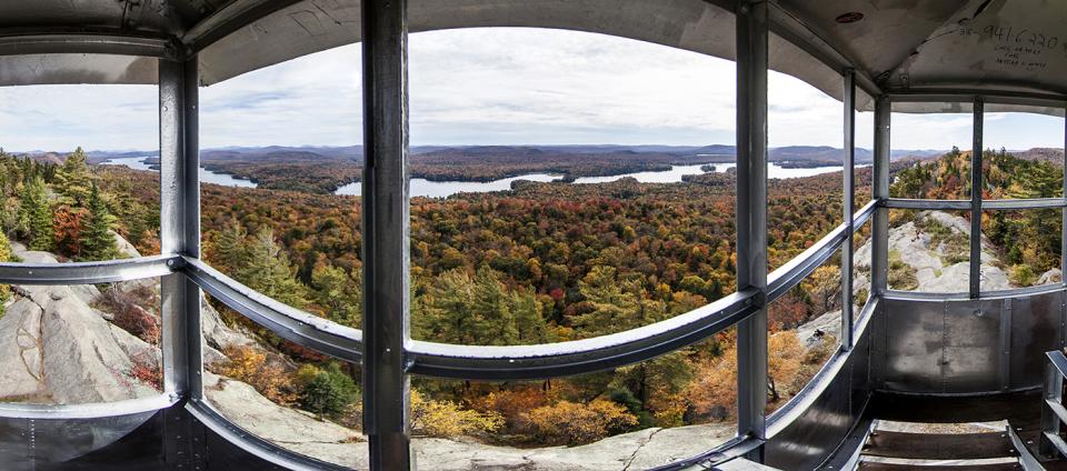 Take the fire tower challenge.