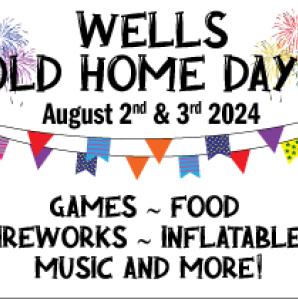 poster for Wells Old Home Days