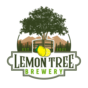 The logo for the lemon tree brewery
