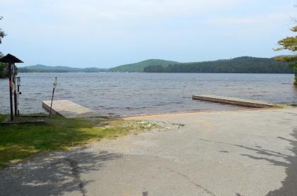 Seventh Lake is popular for boating.