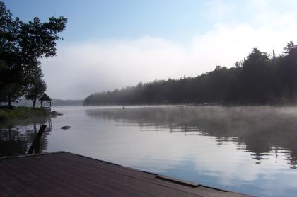 Big Moose Lake has big scenery.